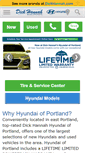 Mobile Screenshot of hyundaiofportland.com